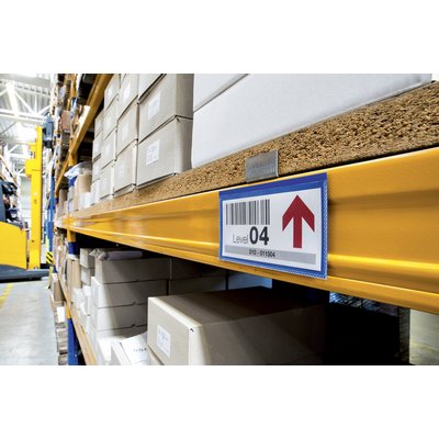 Documenthoes Durable magnetisch 150x67mm blauw 50 stuks