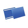 Documenthoes Durable zelfklevend A4 liggend blauw 50 stuks foto