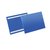 Documenthoes Durable zelfklevend A4 liggend blauw 50 stuks