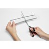 Etikethouder Durable magnetisch 200x40mm antraciet 50 stuks foto
