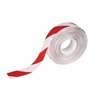 Vloermarkeringstape DURALINE 50mmx30m rood-wit foto