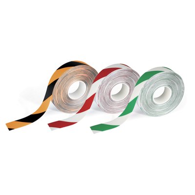 Vloermarkeringstape DURALINE 50mmx30m groen-wit