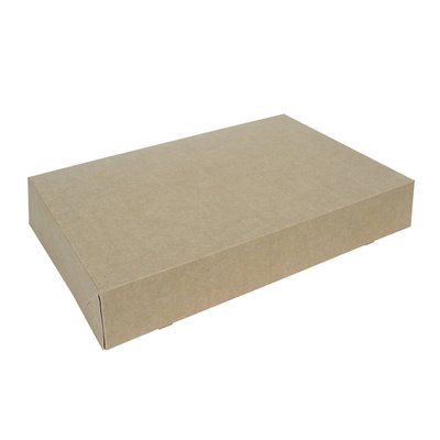 Cateringdoos IEZZY 46cm plasticvrij bruin 10 stuks