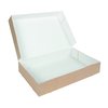 Cateringdoos IEZZY 46cm plasticvrij bruin 10 stuks foto