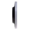 Wandklok MAUL Step RC Ø30x5cm kunststof wit/wit foto