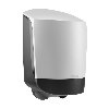 Poetspapierdispenser Katrin medium wit 82216 foto