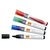 Whiteboardmarker Nobo Liquid ink schuin assorti 4mm 10stuks