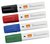 Whiteboardmarker Nobo Glide schuin assorti 10mm 4stuks