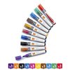 Whiteboardmarker Nobo Liquid ink rond assorti 3mm 10stuks foto