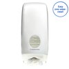 Toiletpapierdispenser Kimberly Clark Aquarius gevouwen wit 6946 foto