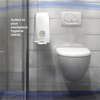 Toiletpapierdispenser Kimberly Clark Aquarius gevouwen wit 6946 foto