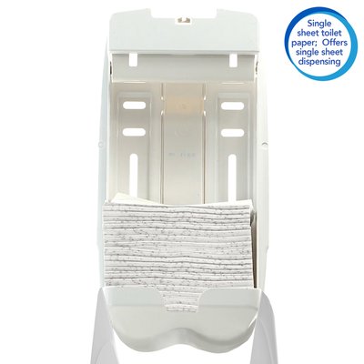 Toiletpapier Scott Control gevouwen 2-laags 110x186mm wit 8508