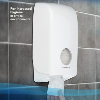 Toiletpapier Scott Control gevouwen 2-laags 110x186mm wit 8509