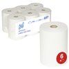 Handdoekrol Scott Slimroll 1-laags 190m wit 6697 foto