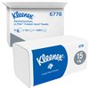 Handdoek Kleenex Ultra i-vouw 2-laags 215x318mm 15x124 vel wit 6778 foto
