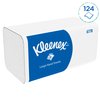 Handdoek Kleenex Ultra i-vouw 2-laags 215x318mm 15x124 vel wit 6778 foto