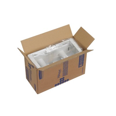 Toiletpapierdispenser Kimberly Clark Aquarius duo wit 6992