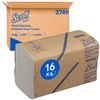 Handdoek Scott m-vouw 1-laags 203x240mm 16x250 vel wit 3749 foto