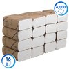 Handdoek Scott m-vouw 1-laags 203x240mm 16x250 vel wit 3749 foto