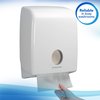 Handdoek Scott m-vouw 1-laags 203x240mm 16x250 vel wit 3749 foto