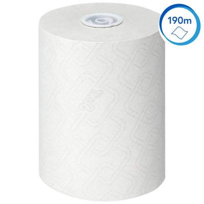 Handdoekrol Scott Essential Slimroll 1-laags 190m wit 6695