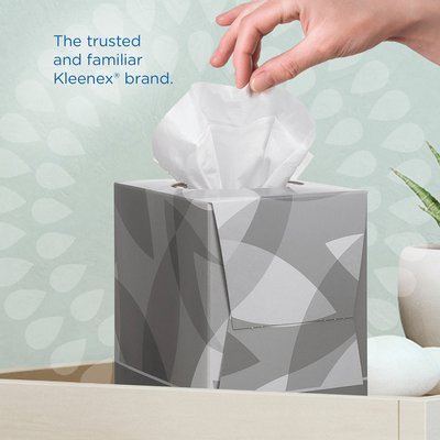Facial tissues Kleenex kubus 2-laags 88 vel wit 8834