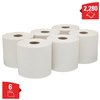 Poetspapier WypAll L20 2-laags 380 vel wit 7303 foto