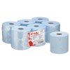 Poetspapier WypAll L10 1-laags 800 vel blauw 7255 foto