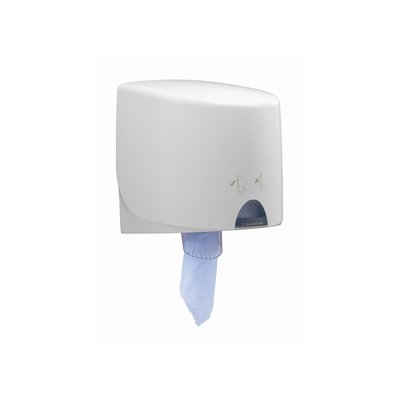 Poetspapier WypAll L10 1-laags 800 vel blauw 7255