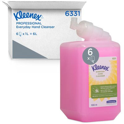 Handzeep Kleenex vloeibaar roze 1000ml 6331