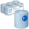 Handdoekrol Scott Essential 1-laags 350m blauw 6692 foto