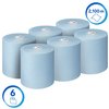 Handdoekrol Scott Essential 1-laags 350m blauw 6692 foto