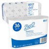 Toiletpapier Scott Essential 2-laags 600 vel wit 8517 foto