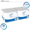 Toiletpapier Scott Essential 2-laags 600 vel wit 8517 foto