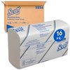 Handdoek Scott Slimfold m-vouw 1-laags 190x300mm 16x110 vel wit 5856 foto