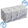 Handdoek Scott Slimfold m-vouw 1-laags 190x300mm 16x110 vel wit 5856 foto