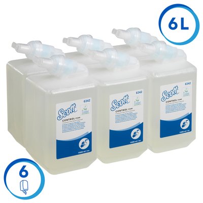 Handzeep Scott Control schuim frequent 1000ml 6342
