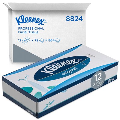 Facial tissues Kleenex 3-laags 72 vel wit 8824