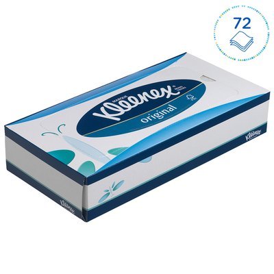 Facial tissues Kleenex 3-laags 72 vel wit 8824