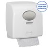 Handdoekroldispenser Kimberly Clark Aquarius Slimroll wit 7955 foto