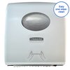 Handdoekroldispenser Kimberly Clark Aquarius Slimroll wit 7955 foto