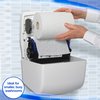 Handdoekroldispenser Kimberly Clark Aquarius Slimroll wit 7955 foto