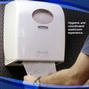 Handdoekroldispenser Kimberly Clark Aquarius Slimroll wit 7955 foto
