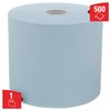 Poetspapier WypAll L20 2-laags 500 vel blauw 7300 foto