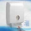 Handdoek Scott Control i-vouw 1-laags 215x315mm 15x212 vel wit 6663 foto