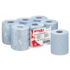 Poetspapier WypAll L10 1-laags 280 vel blauw 6220 foto