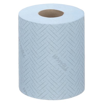 Poetspapier WypAll L10 1-laags 280 vel blauw 6220