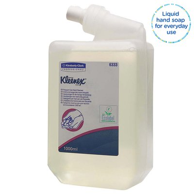 Savon mains Kleenex 6333 liquide fréquent 1000ml