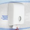 Handdoekdispenser Kimberly Clark Aquarius i-vouw wit 6945 foto