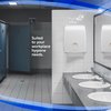 Handdoekdispenser Kimberly Clark Aquarius i-vouw wit 6945 foto